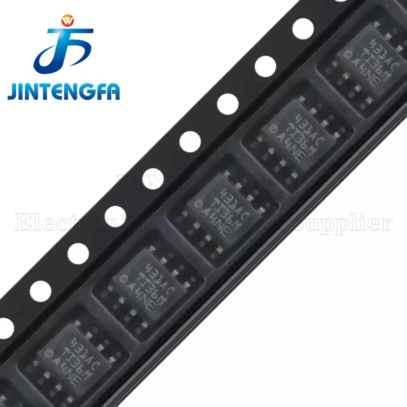 10PCS TL431ACDR TL431AIDR TL431CDR TL431IDR 431AC 431AI TL431C TL431I TL431 SOIC-8 431 SMD Voltage Reference Chip IC