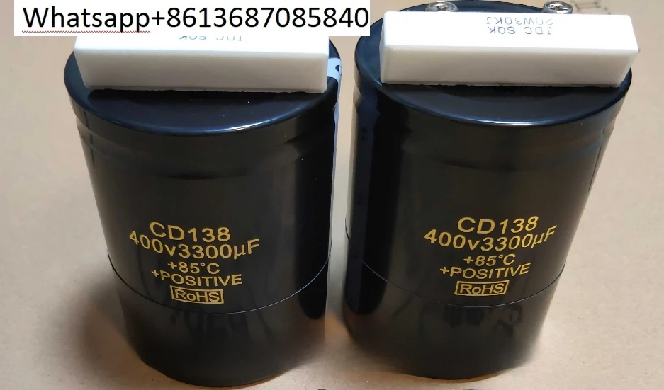 variable frequency capacitors, electrolytic capacitors for central air conditioning large capacitors, 400V3300UF