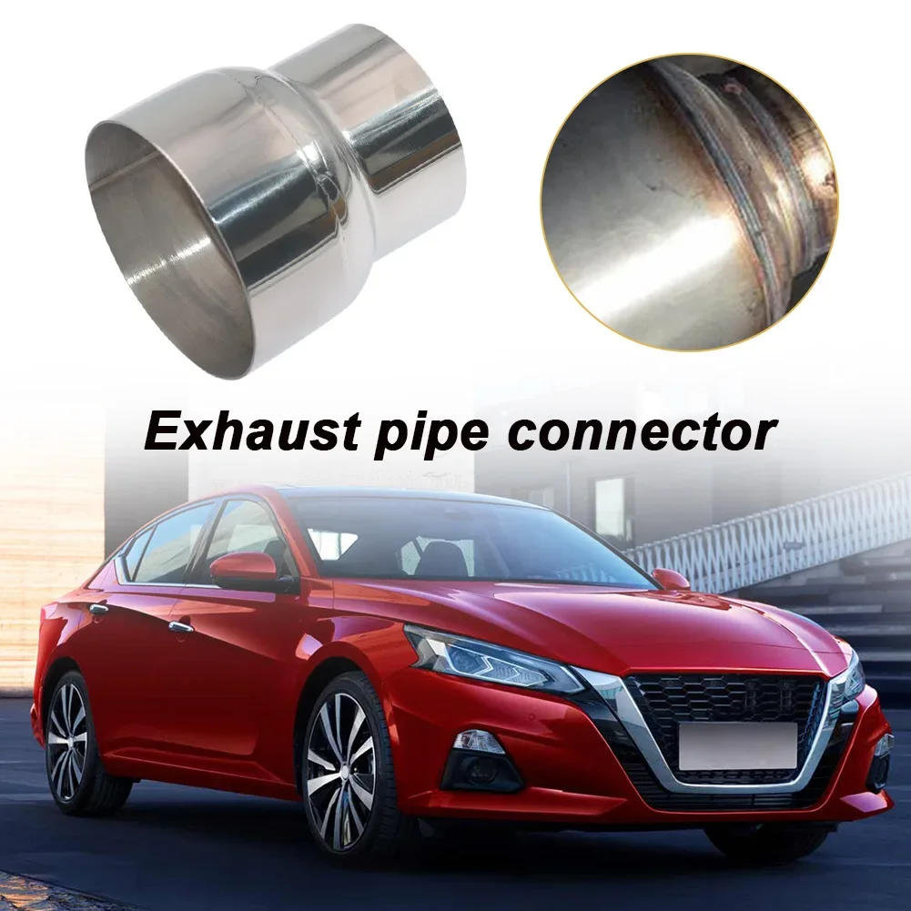 3in ID to 4in OD StainlessSteel Exhaust Tube Adapter Reducer 80-100mm Motorcycle Exhaust Tube Assy Pipe LinkTube Exhaust Adapter