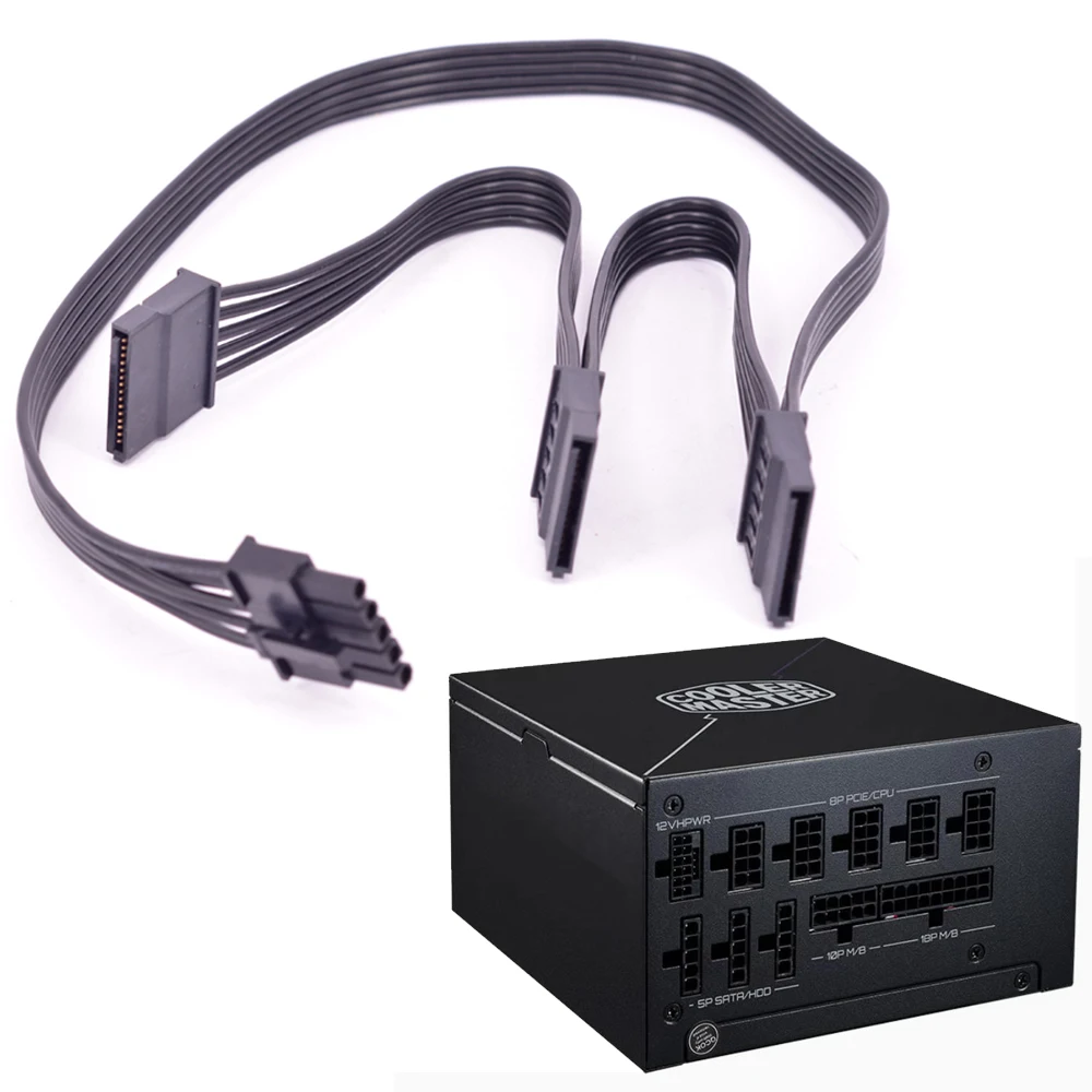5Pin 1 to 3 SATA 15Pin ΠΠ΅Π½ΡΠΊΠΈΠΉ ΠΊΠ°Π±Π΅Π»Ρ ΠΏΠΈΡΠ°Π½ΠΈΡ Π΄Π»Ρ Cooler Master Silent Pro Hybrid 1300 ΠΡ 1050 ΠΡ 850 ΠΡ ΠΠΎΠ΄ΡΠ»ΡΠ½ΡΠΉ 5Pin 1 to 3 SATA 15Pin ΠΠ΅Π½ΡΠΊΠΈΠΉ ΠΊΠ°Π±Π΅Π»Ρ ΠΏΠΈΡΠ°Π½ΠΈΡ Π΄Π»Ρ Cooler Master Silent Pro Hybrid 1300 ΠΡ 1050 ΠΡ 850 ΠΡ ΠΠΎΠ΄ΡΠ»ΡΠ½ΡΠΉ