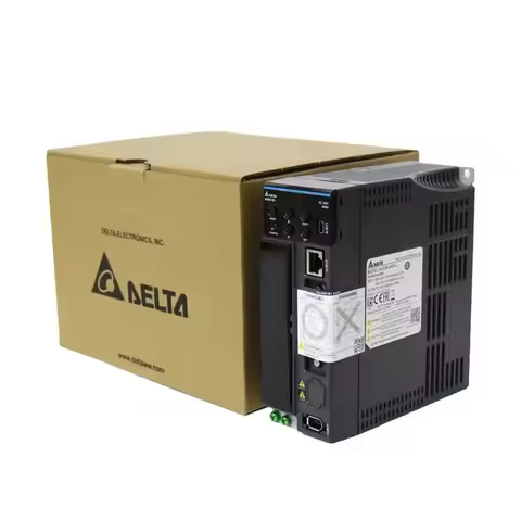 Delta E3 Series 220V AC Servo Motor Kit 400W 750W 1KW 40 60 80 130 180mm Flange 22bit Replace B2 B3 A2 Pulse Input EtherCAT