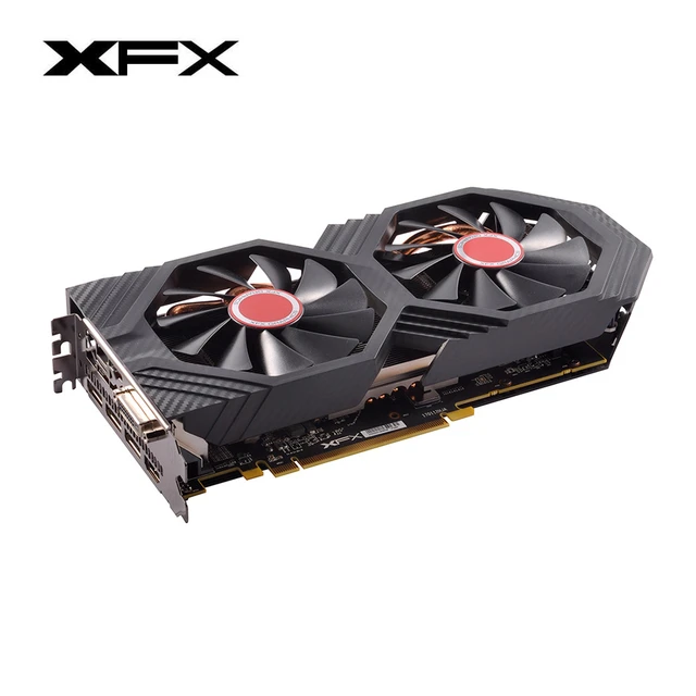 XFX RX 580 8GB Graphics Cards AMD Radeon RX580 4GB 2304SP Video Screen  Cards GPU Desktop Computer Game Map HDMI Videocard Mining