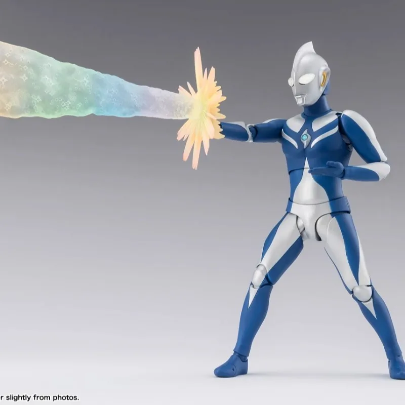 Bandai genuíno shf ultraman cosmos luna modo anime figura de ação colecionável conjunta modelo móvel brinquedo ornamentos presente crianças criança