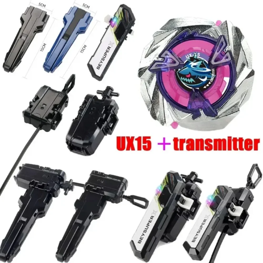 Takara Tomy Gyro UX Spielzeug UX15 UX14 Sets Verschiedene Stile von Sender-Gyro-Kampfspielzeugen für Kinder, Geschenk, Animation.