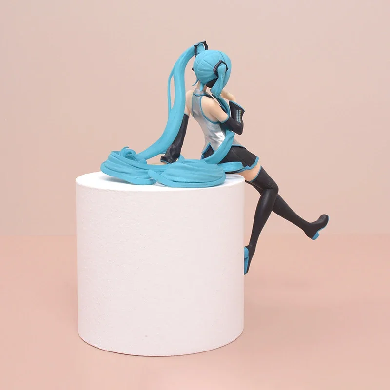 Hatsune miku presse tasse nudeln action anime figur spielzeug schüchtern sexy schönes mädchen ver. Figuren Auto Ornament Sammler modell