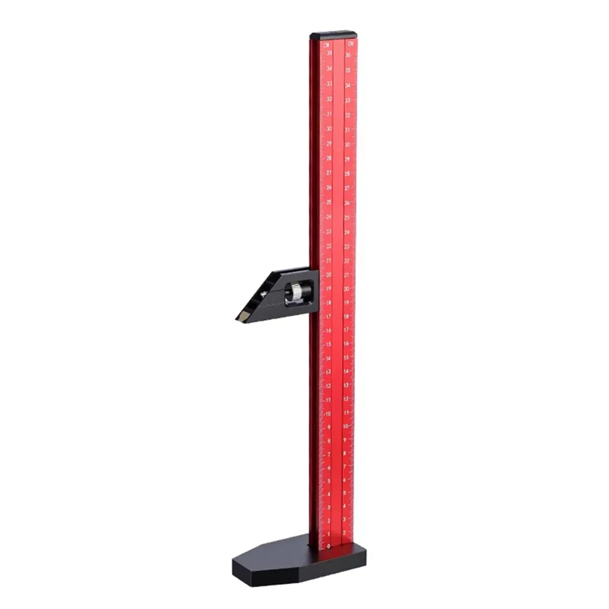 DT35BG Woodworking Height Gauge Aluminum Alloy Measurement Tool Dual Scale 360mm
