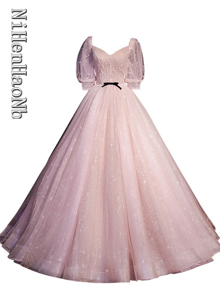 

Pink Quinceanera Dresses Graduation Dress for Girls Women's Evening Dress 2023