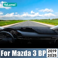 Para Mazda 3 BP 2019 2020 2021 2022 2023 2024 2025 cubierta parasol para salpicadero de coche escritorio de instrumentos alfombrilla antideslizante accesorios