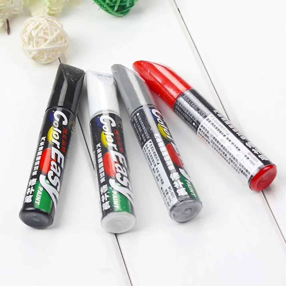 12ml Car Scratch Repair Repainting Pen Professional Waterproof Applicator Auto Car Applicator Coat Painting Pen Car Care Tool