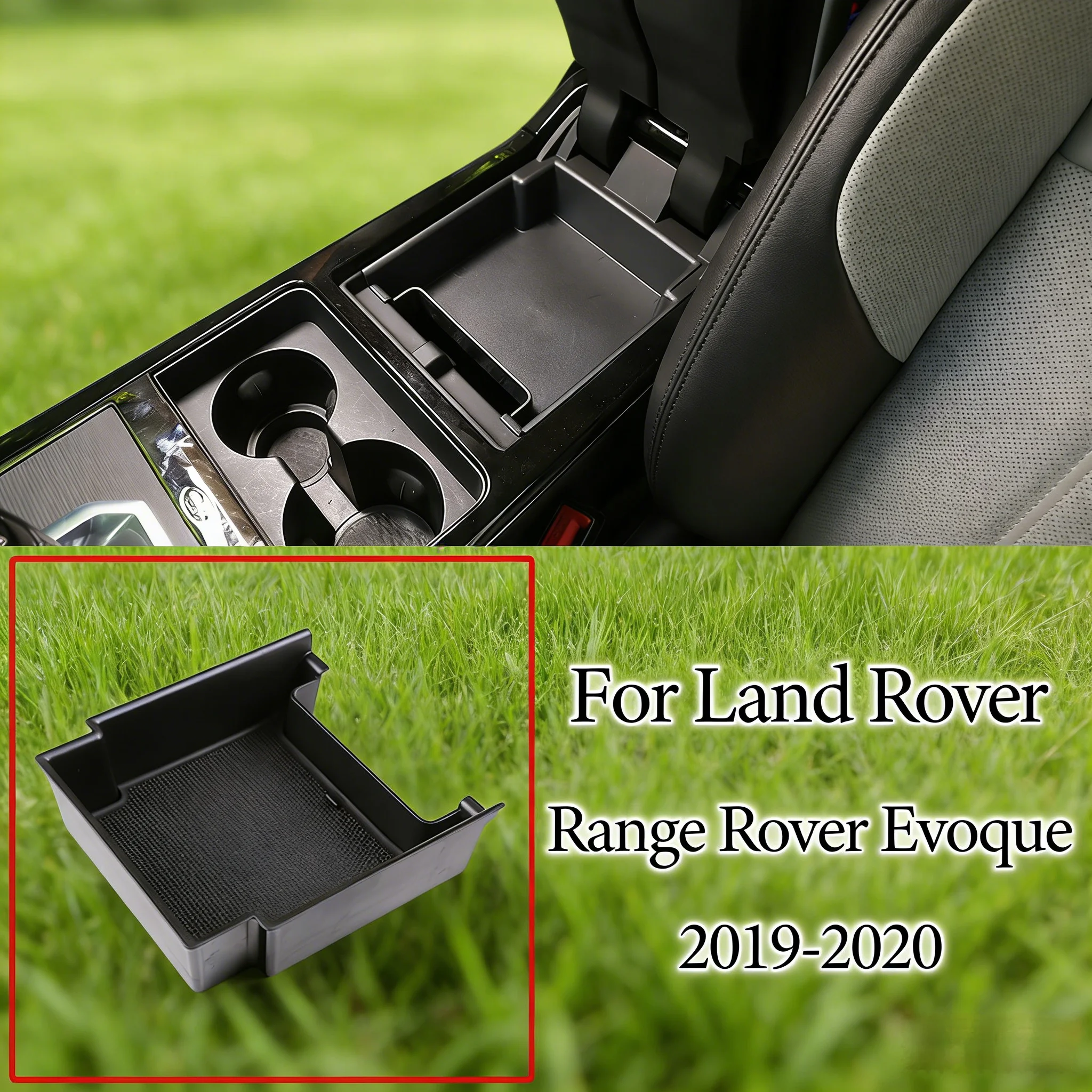 

Центральный подлокотник-органайзер для автомобиля с отсеком для телефона и мелочей для Land Rover Range Rover Evoque 2019-2020, аксессуары для интерьера автомобиля