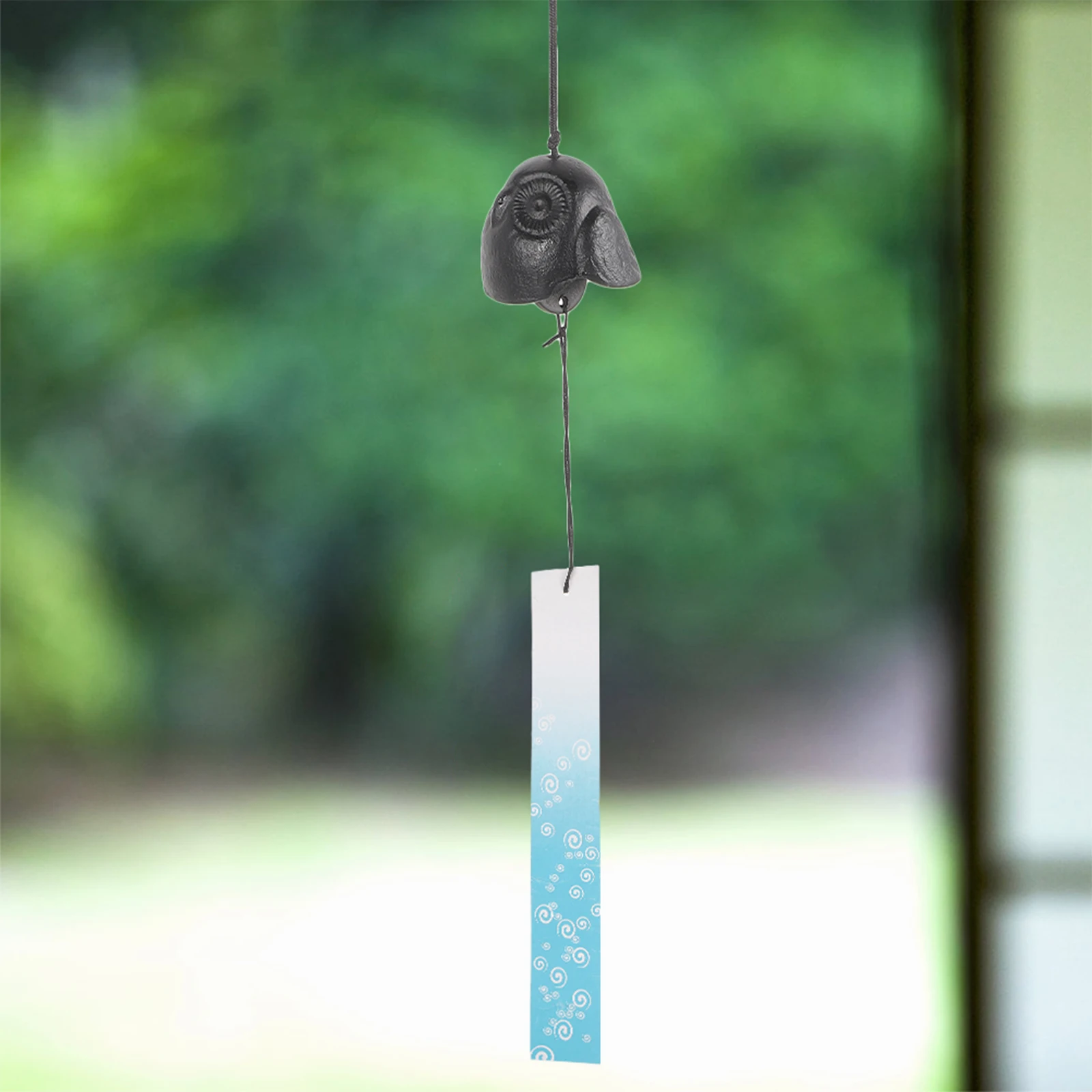 

Owl Wind Chimes Iron Metal Bells Vintage Unique Decor Pendant Animal Decorative