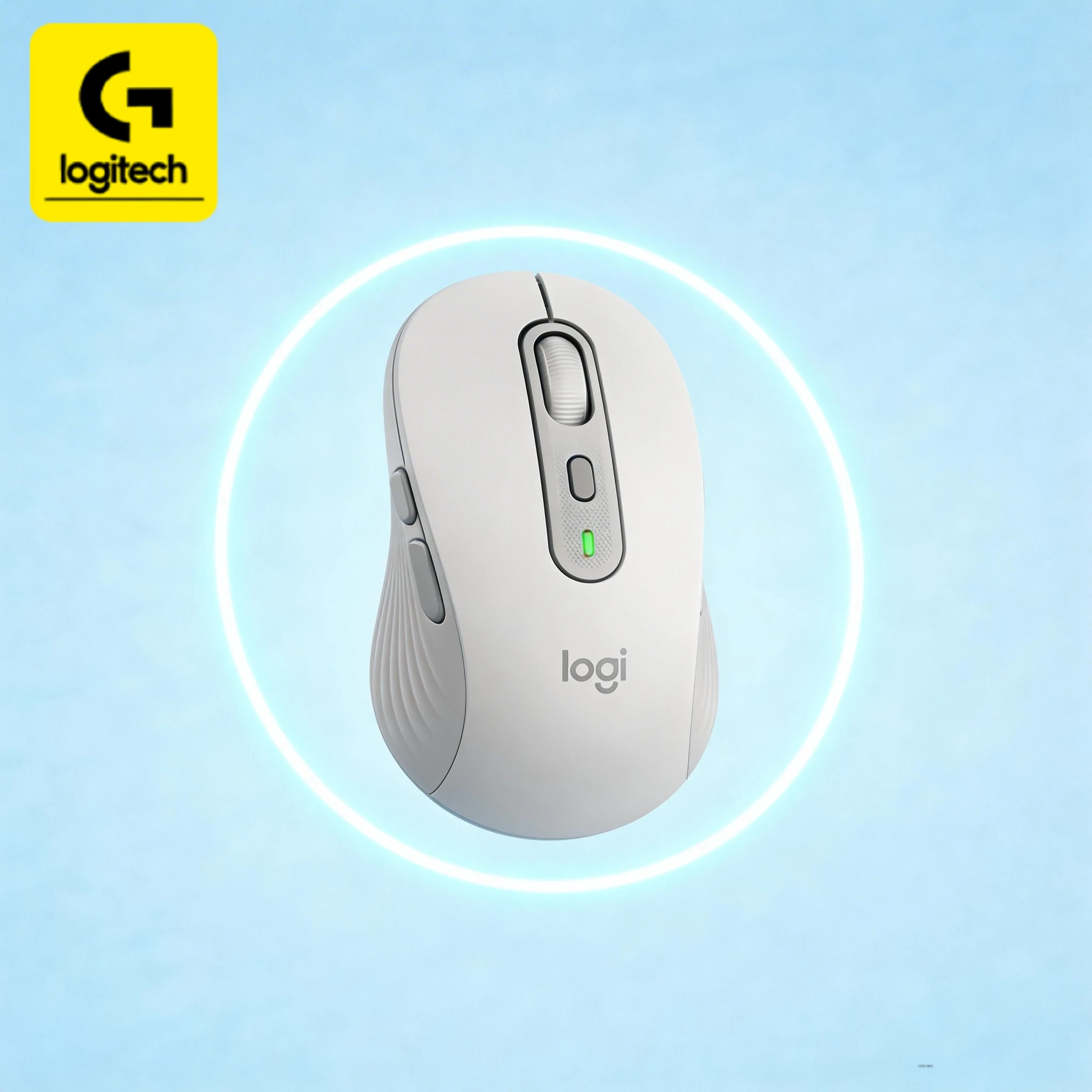 

Logitech M750/M650L Business Wireless Mouse: Silent buttons that don't disturb others, compatible with multiple systems