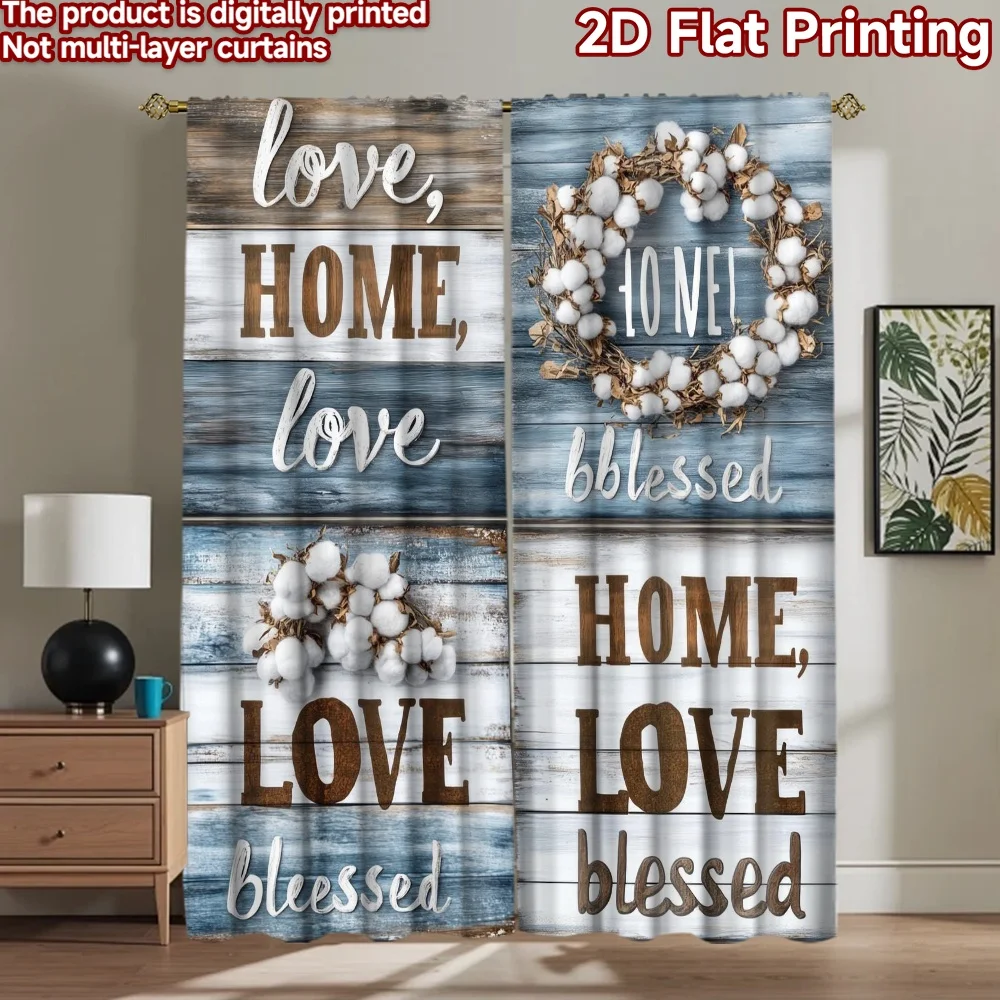 

1pc 2D flat Photography Backdrop Party Backdrop Cotton Wreath and Words 100% Polyester Party Decorations Use for Suitable for