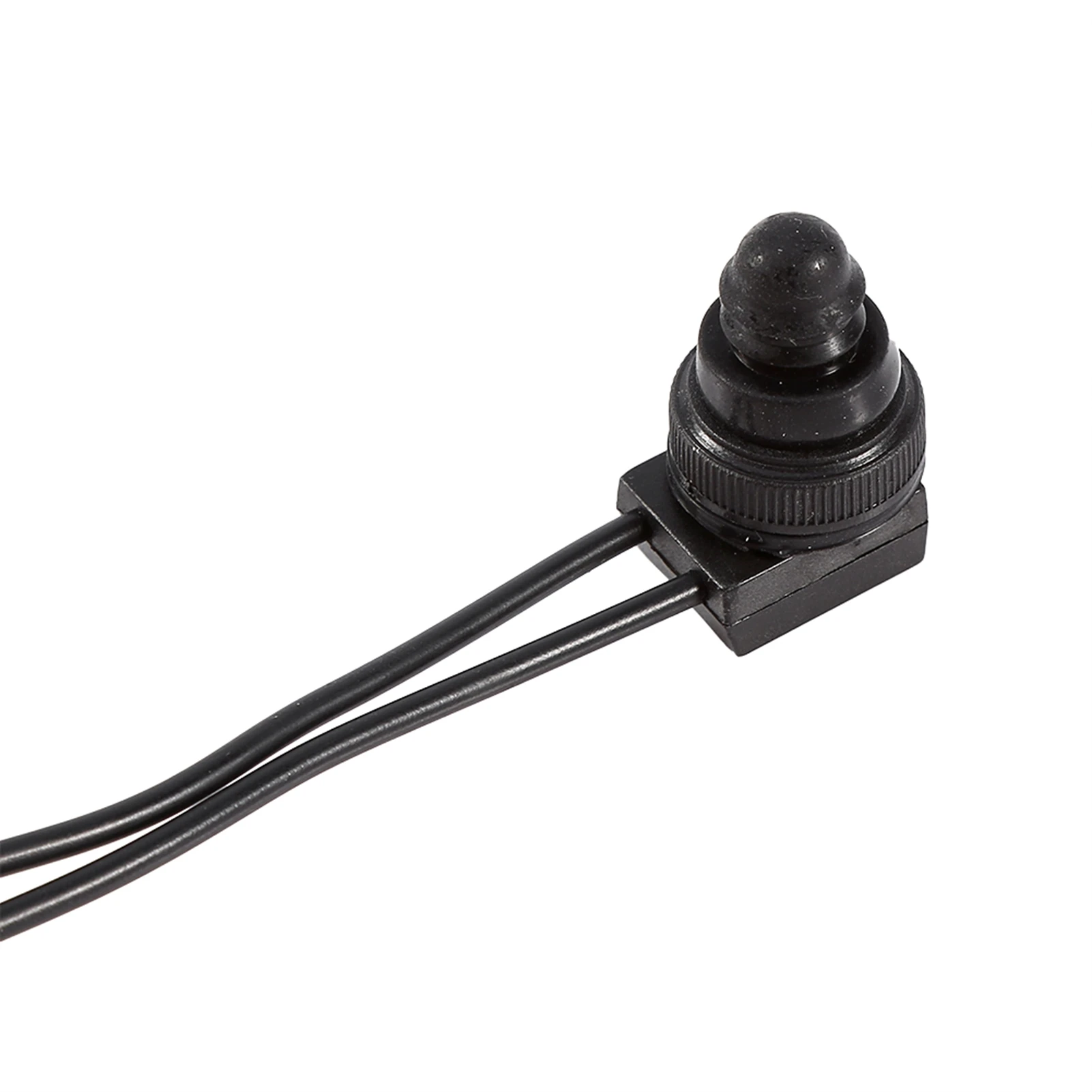 4 بوصة يؤدي للدراجات النارية قطب واحد 12 فولت زر ضغط مقاوم للماء على إيقاف مع سلاسل 4 بوصة لسيارة دراجة نارية #5