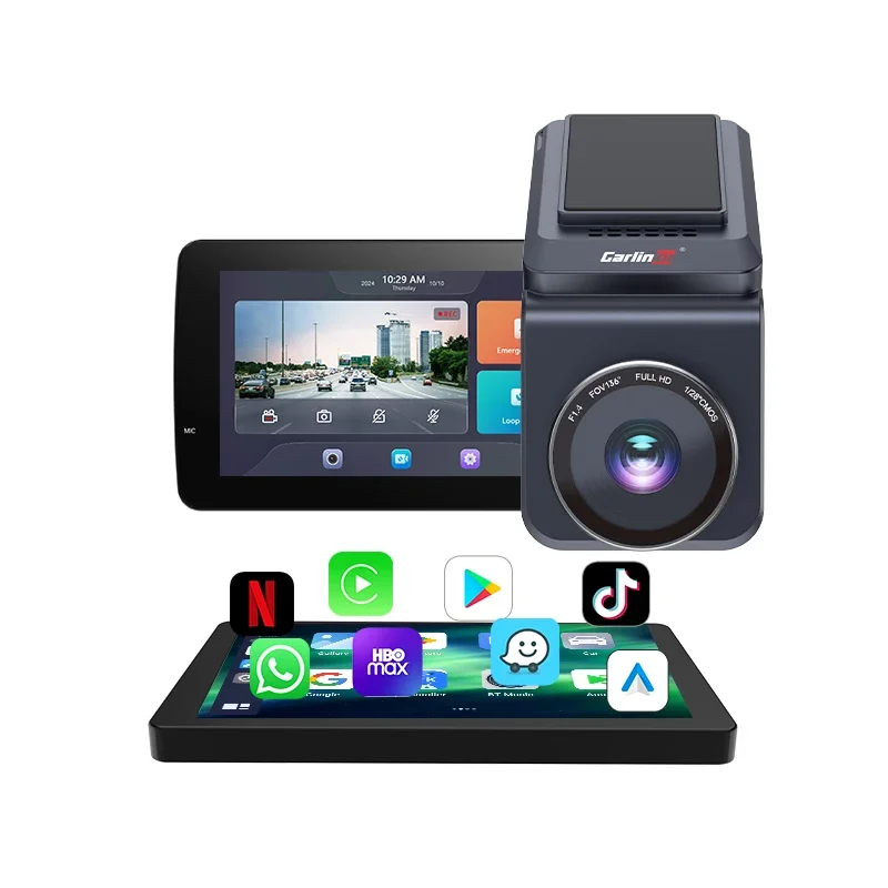High qualityCarlinkit Wireless Carplay Car Ai Box Bluetooth 1080P Traffic Event Data Recorder 4G 64GB WiFi  Dashcam Aibox Carpla