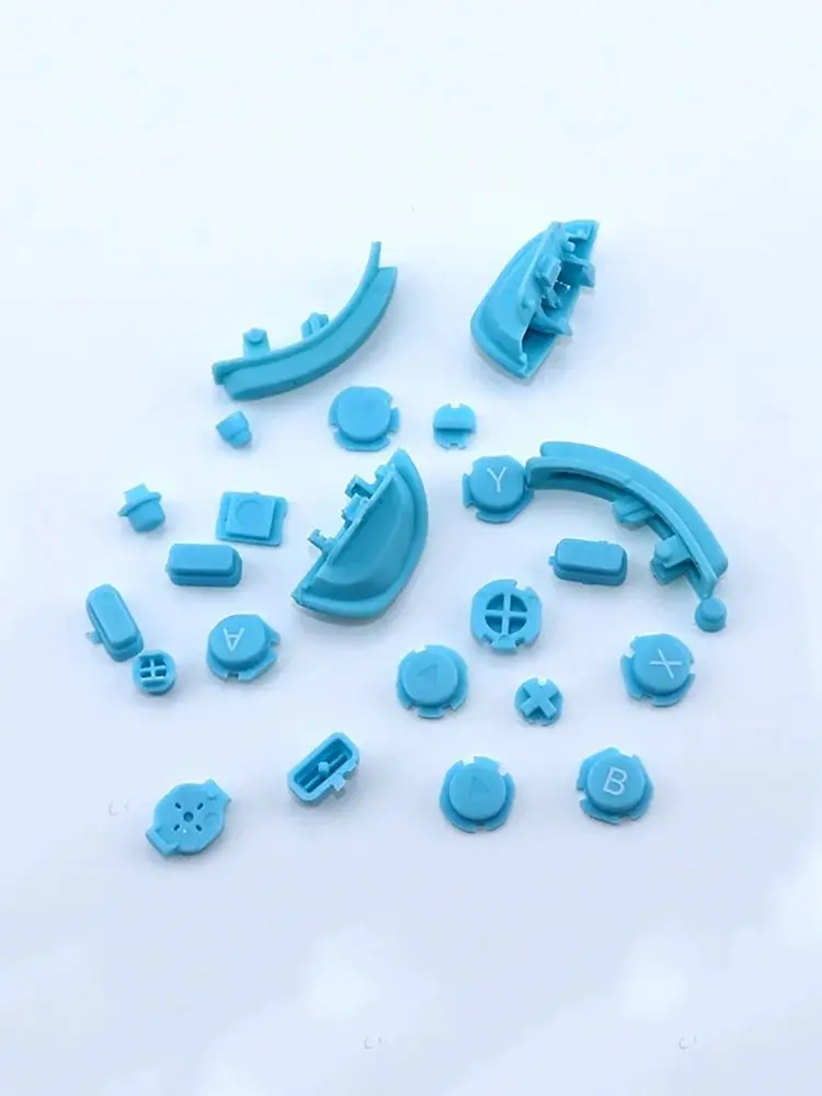 15 couleurs 1x pour Joycon L R ZR ZL touches jeu de boutons pour Nintendo Switch Joy-Con poignée gauche droite LR ZR ZL bouton kit NS contrôleur