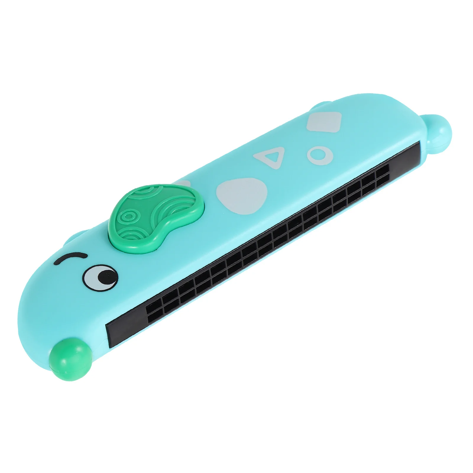 

Kids Cartoon Harmonica 16 Hole Washable Musical Instrument Early Learning Breath Training Portable Mini Music Plastic Favor