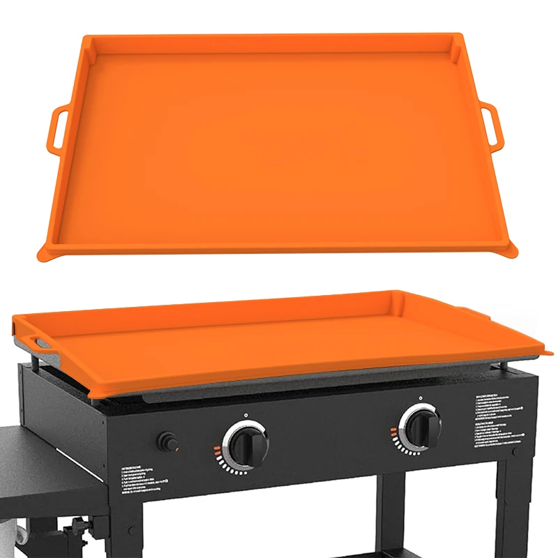Upgraded silicone baking pan cover pad full edge protective cover