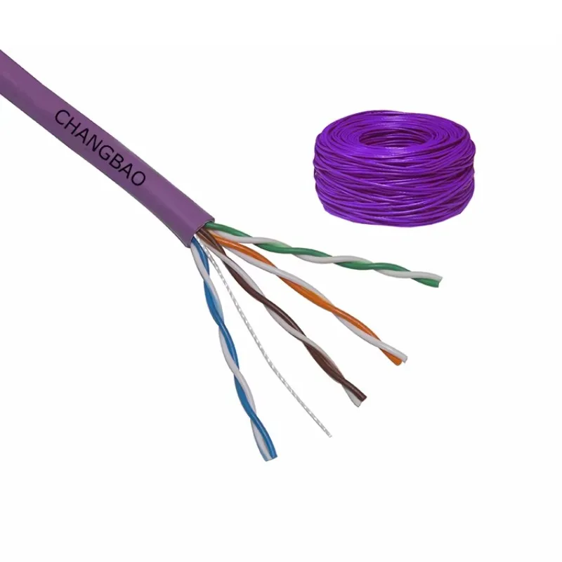 Changbao UTP Cat5e & Cat6 Ethernet Cables - 4 Pair 23AWG 305m/1000ft Lan Cable Supplier