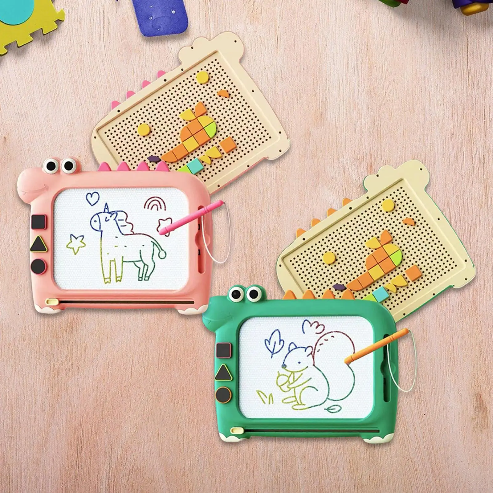 Drawing Doodle Board Toy Erasable Drawing Pad Gift for Kids Toddler Early Educational Creativity Toy