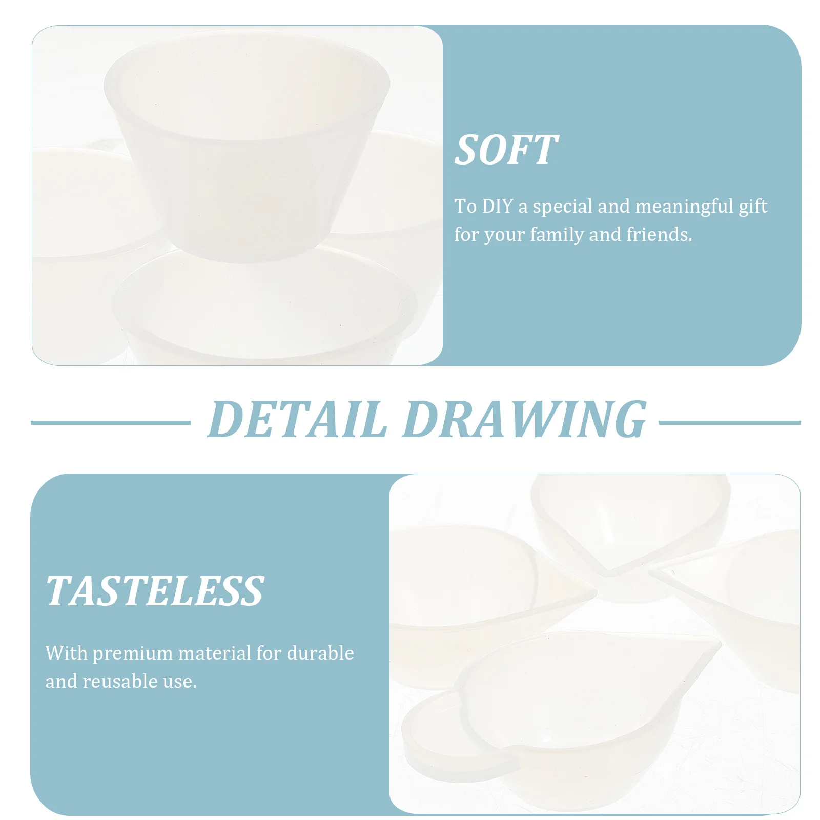 

16 pcs Epoxy Silicone Tools Kit Reusable Separating Measuring Dispensing Cups For Diy Jewelry Making Crafts Resin Art Supplies