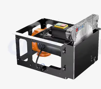 Miniature Woodworking Sliding Table Saw, Electric Multi-function Precision Dust-Proof Wood Cutting Machine for Home Decoration