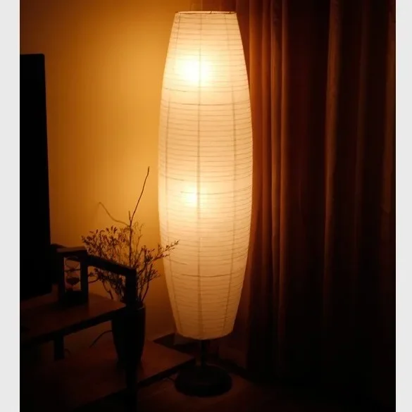 Cross-border supply, three-color lamp paper, bedside atmosphere, Nordic modern floor lamp room, bedroom, living room floor lamp