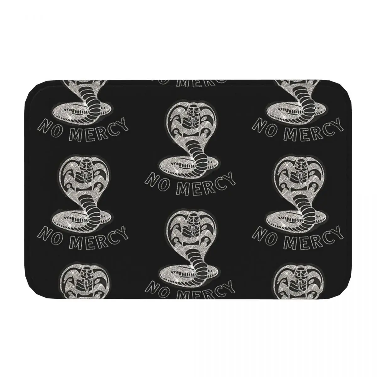 Cobra Kai Amanda TV Bath Mat Vintage No Mercy Doormat Kitchen Carpet Balcony Rug Home Decoration