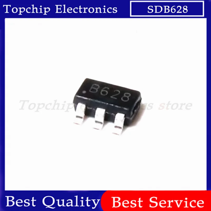 10pcs SDB628 B628 B6284 SOT23-6