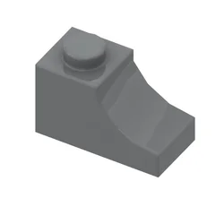 10pcs Domestic building blocks are compatible with moc 78666 1x2x1 18653 1x3x2 small particle arc brick spare parts.
