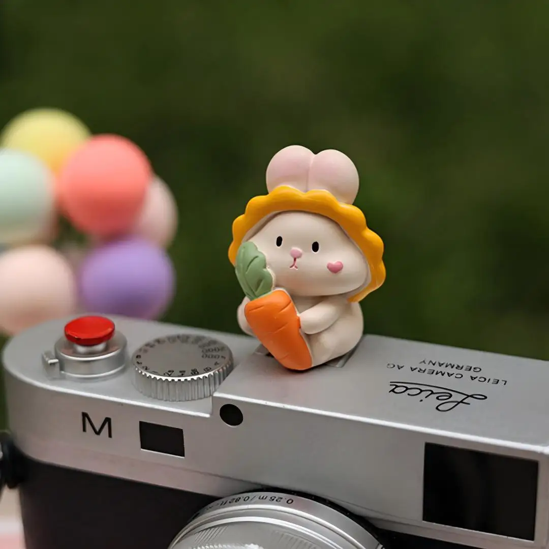 Niedliche Hasen-Universal-Blitzschuhabdeckung für Leica Q2 Q3 Fuji X100V X-T5 Sony ZV-1 ZV-E10 Canon EOS R5 Nikon Z5 Kamera-Zubehör