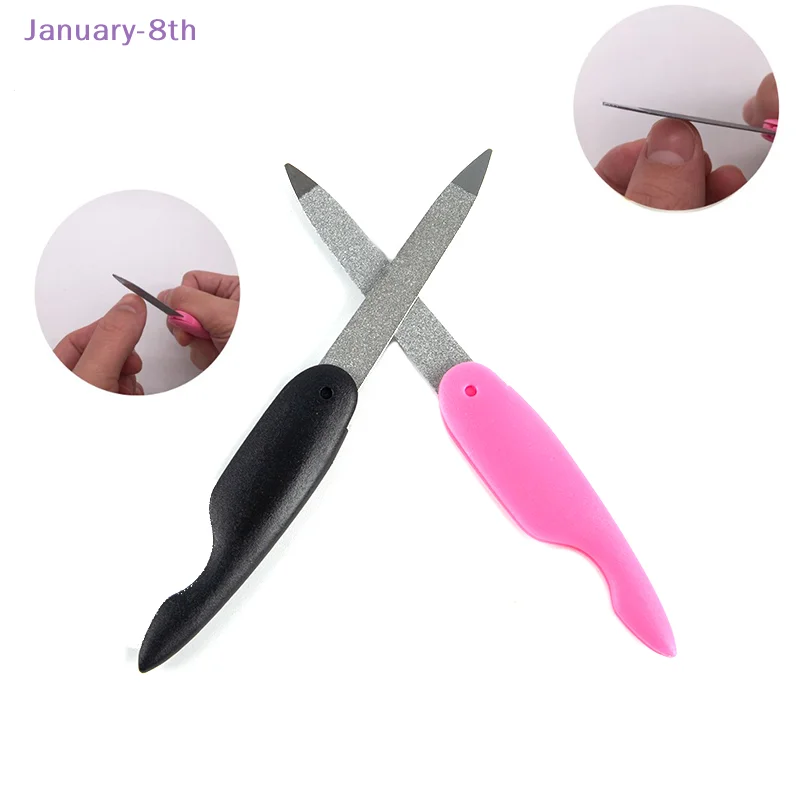 7.5cm Metal Stainless Steel Folding Nail File Exfoliating Tool Nail Tool