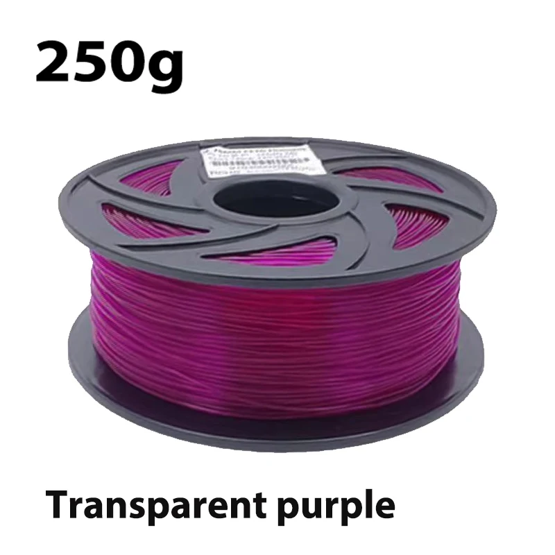 250g 500g 1Kg PETG 3D Printer Filament Consumables Transparent Red 1.75MM 3D Printing Materials For Petg Material 3D Printer