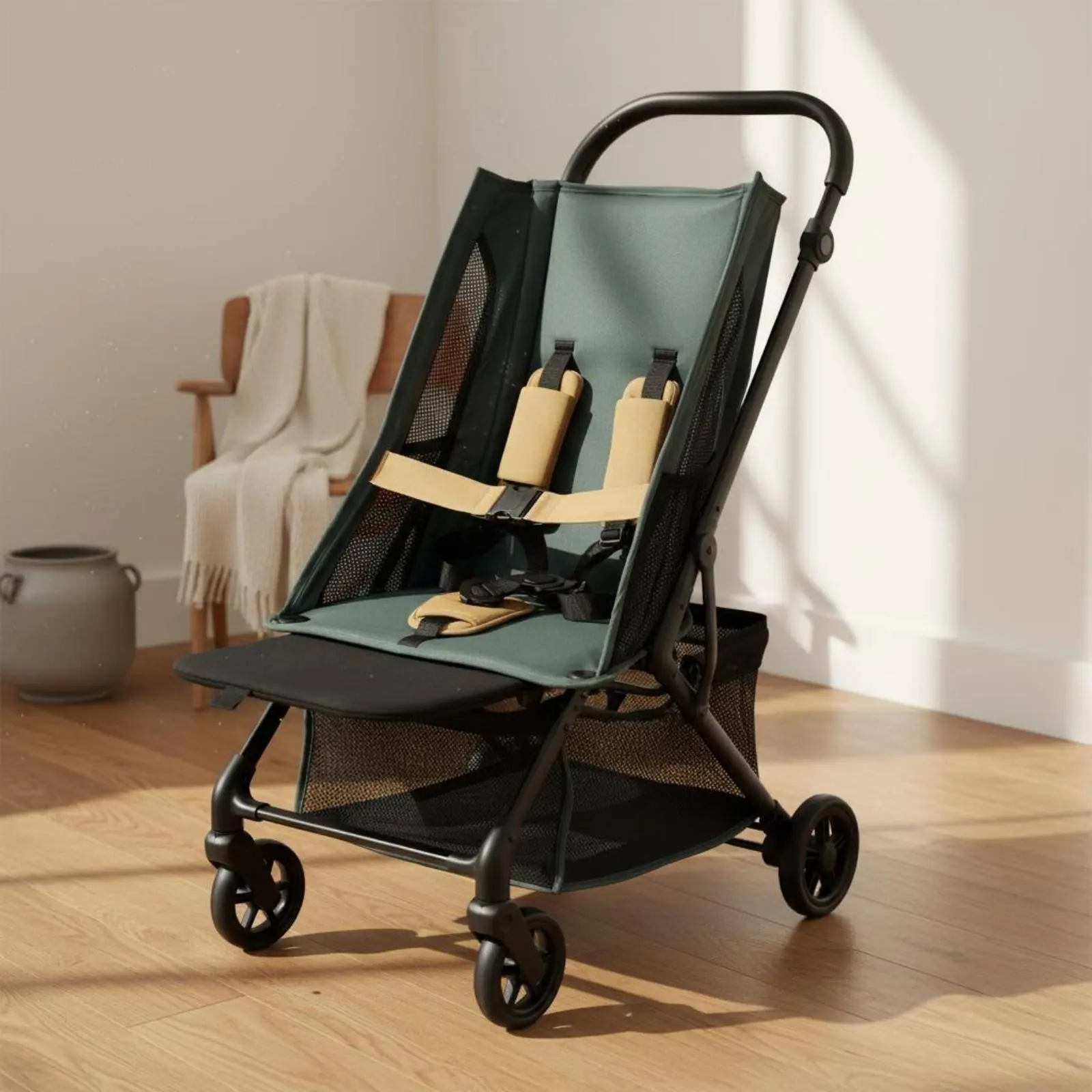 Baby Stroller Foot Support Removable Footrest Extension Stroller Leg Rest Easy to Install Pram Leg Rest Adjustable for Toddlers