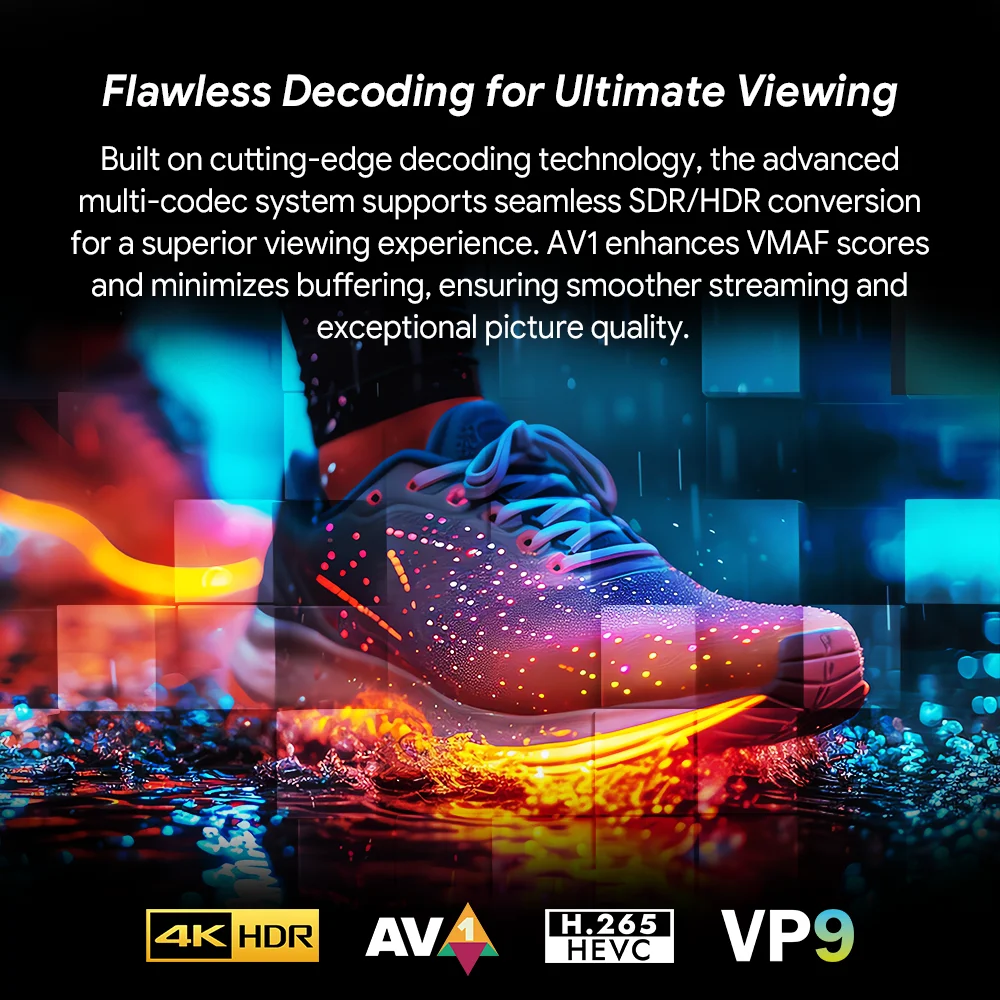 RT-X2 Android 14 TV Box 4GB RAM 32GB 64GB ROM Realtek1325 CPU مع A55 Edge AI Mali-G57 GPU دعم 2T2R Wifi5 BT5.2 Set Top box