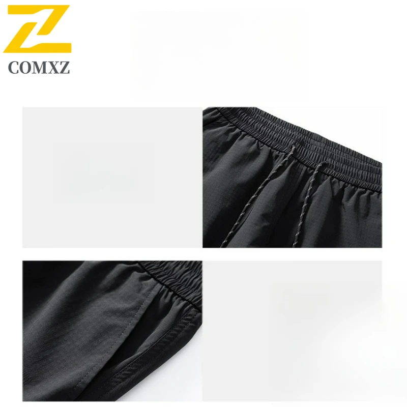 Men's Streetwear Utility Trousers 2025 New Loose Casual Wide Leg Trousers Weatherproof Mountain Trekking Fashion Outdoor Pants