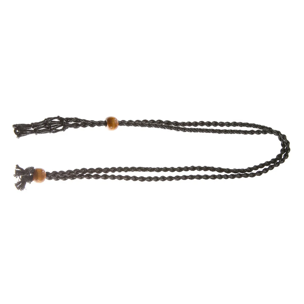

Braided Rope Necklace Hand-woven Pendant For Stone Agate Decorative Holder Natural