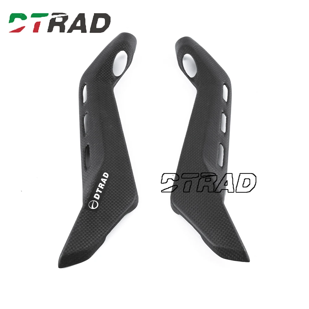 Real 3K CARBON FIBER For DUCATI PANIGALE V4/ V4S/V4R 2018-2021 Underseat panels for motorcycle modification accessories