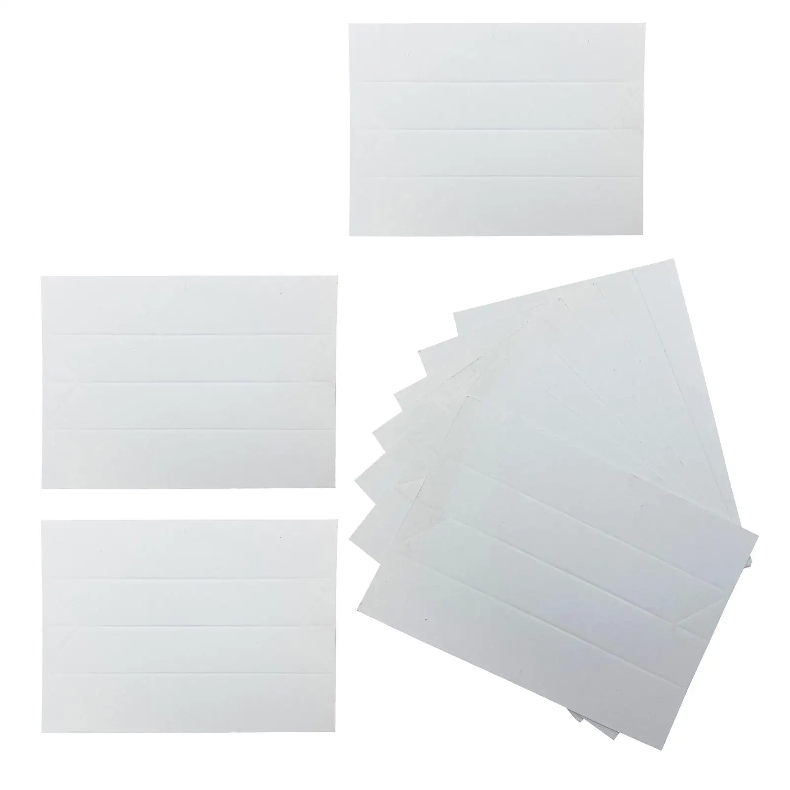 10x Diamond Color Grading Tray White Colorimetric Test Diamond Display Paper