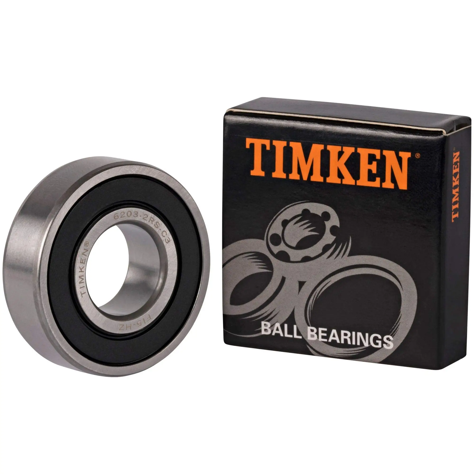 Timken 6203-2RSC3  Deep Groove Ball Bearing 17x40x12mm 6203-2RS