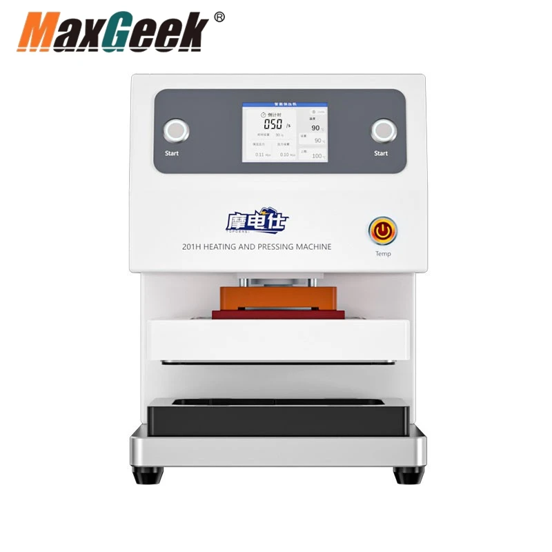 Maxgeek TBK 201H Professional Intelligent Heating and Pressing Machine 500W Mobile Phone Pressure Holding Precise Control