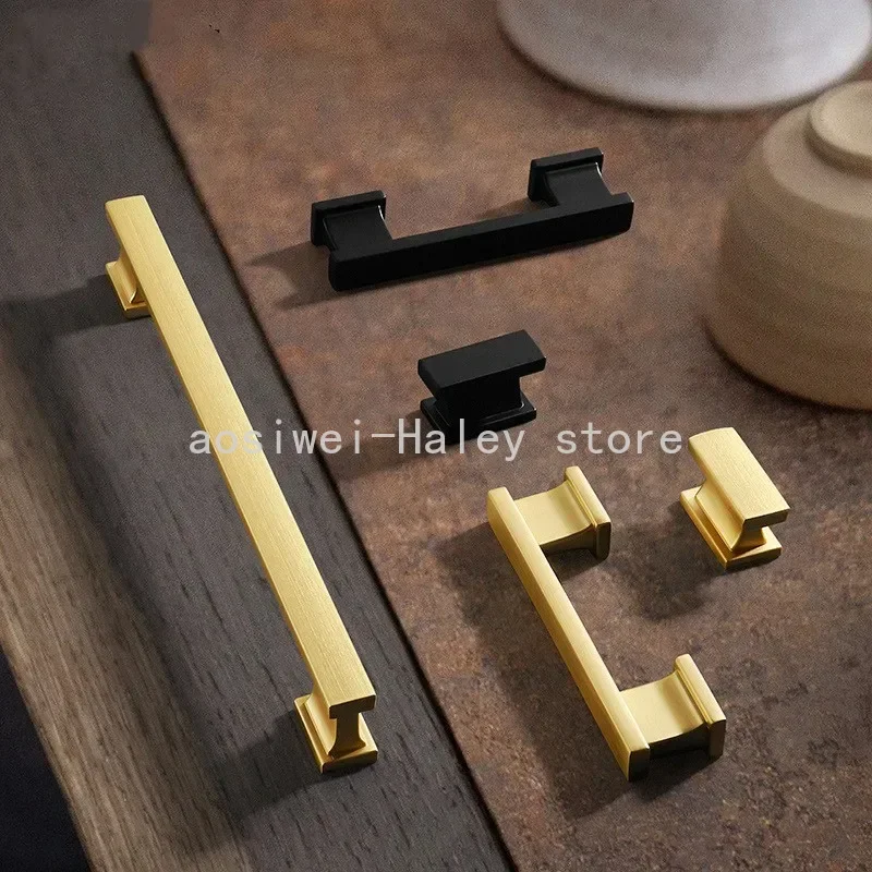 Modern Minimalist Pulls Cupboard Pearl Gray Gold Cabinet Door Handles Zinc Alloy Kitchen Drawer Handles Furniture Hardware