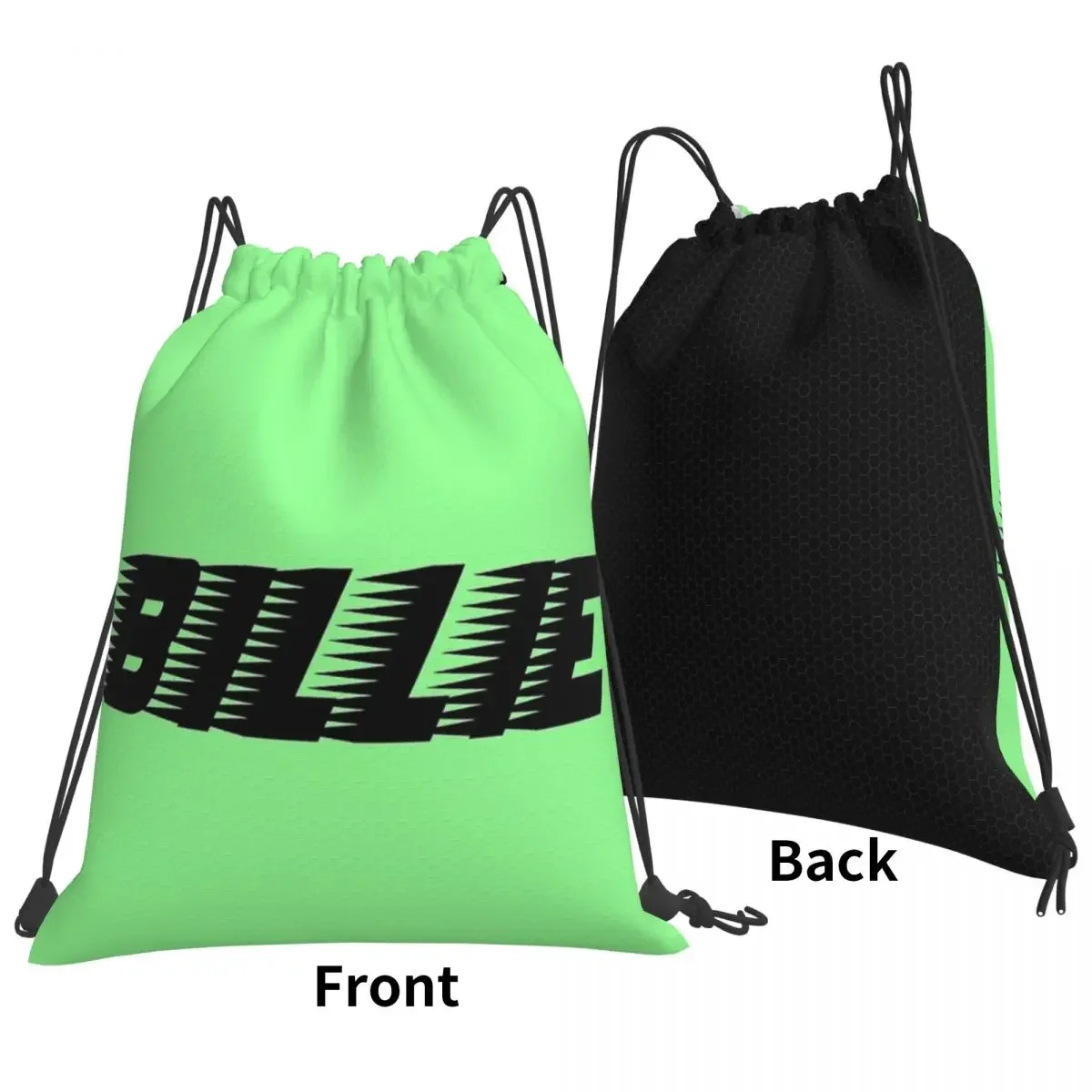 BILLIE Backpacks Multi-function Portable Drawstring Bags Drawstring Bundle Pocket Storage Bag BookBag For Travel School