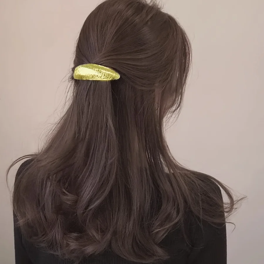 2er-Set Damen-Haarspangen aus Legierung im Punk-Stil mit geometrischem Design, französischer Stil, für dünnes Haar, halbes Haar, als Geschenk für Damen, für Freizeit und Party – Detail 13