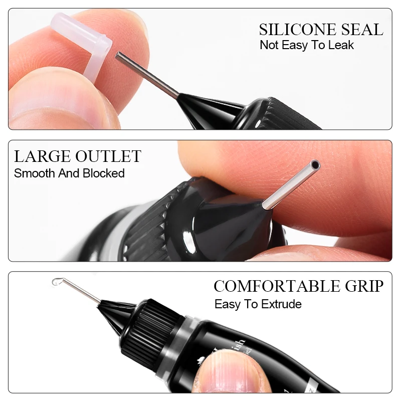 1/2 pz 12 ml Nail Strass Gel Smalto Per Unghie Super Forte Colla Strass Per Unghie Fascino 3D Unghie Bling Decorazione Gemme FAI DA TE