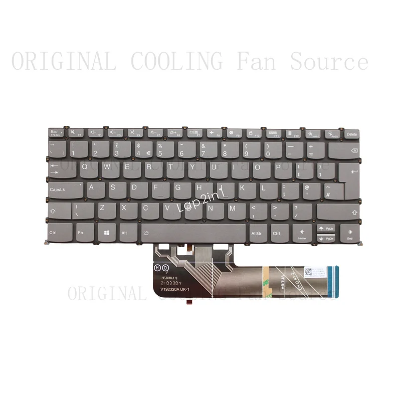 R+ New FOR Lenovo IdeaPad 3-14ADA6 3-14ALC6 3-14ITL6 3-14ABA7 UK Backlit Keyboard