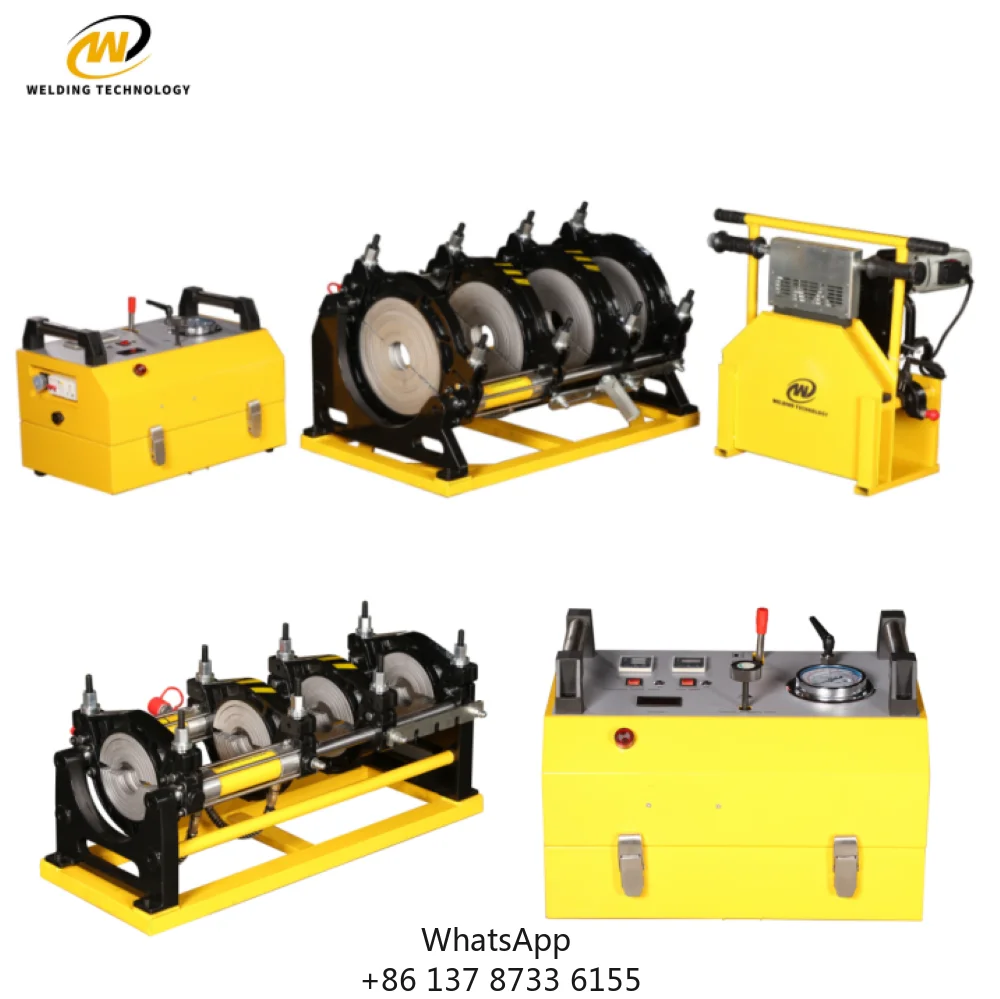 New Product 40-160mm Enclosed Hydraulic Station Hydraulic Butt Fusion Welding Machine With High Safety Level And 2-Year Warranty