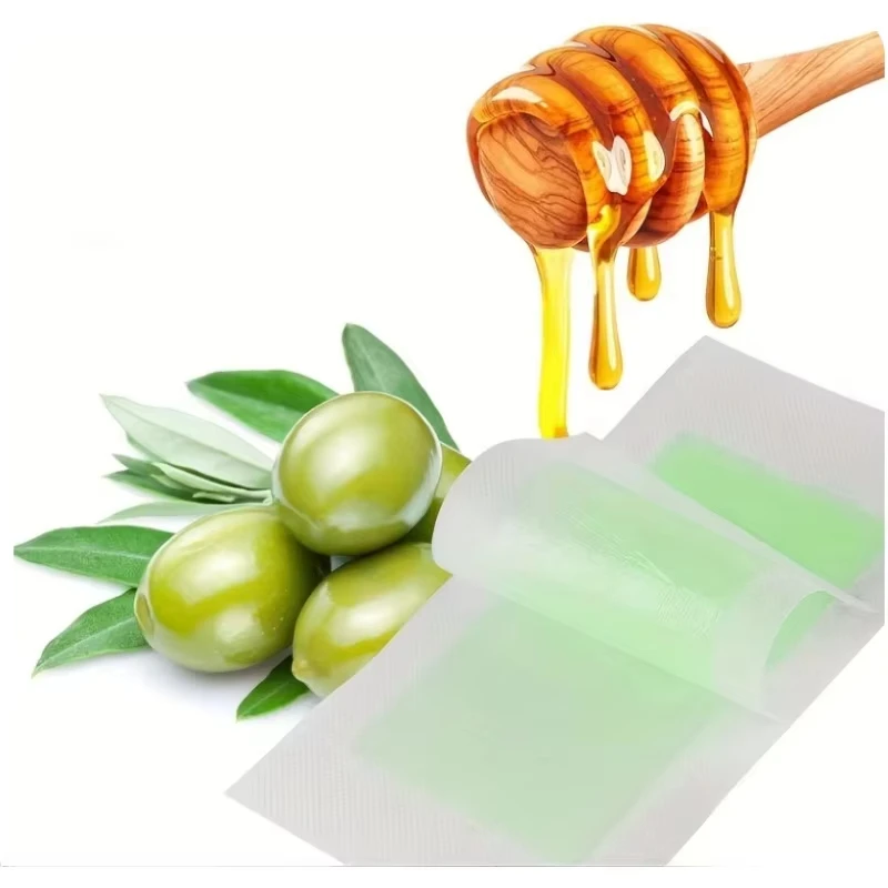 5/20pcs Professional Hair Removal Wax Strips for Summer Depilation Double Sided Cold Wax Paper for Leg Body Face Useful woman - view 3