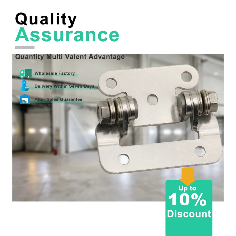 2pcs 304 Stainless Steel Adjustable Torque Damping Hinges Suitable For Industrial Equipment Cabinet Doors And Tool Cabinets