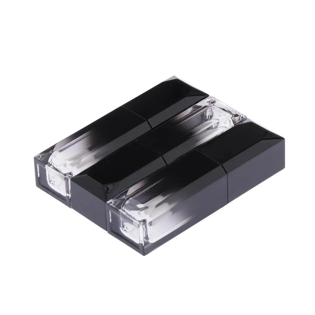 Empty Lipstick Tube 3 Piece Set Plastic Cosmetic Bottle Makeup Palette Container for Cosmetics and Travel